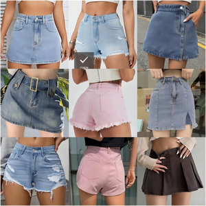 Vestido de Verano para Mujer, Mezcla de Poliéster/Algodón, Tallas Surtidas, Venta al por Mayor de Fábrica, Tops Surtidos, Trajes de Baño, Bikinis, Ropa al por Mayor - Product Image 3