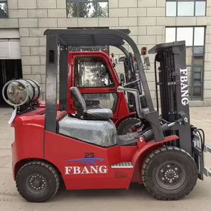 מלגזה FBANG <span class=keywords><strong>2</strong></span>.5 טון 3.5 טון גז LPG 3-6 מטר גובה בנזין חדשה ידנית גז פרופאן מנוע ניסאן קובוטה - Product Image 2