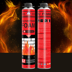 <span class=keywords><strong>Mousse</strong></span> <span class=keywords><strong>polyuréthane</strong></span> à un composant <span class=keywords><strong>Mousse</strong></span> PU résistante au feu pour la construction de joints d'étanchéité à l'humidité Mastic adhésif conforme - Product Image 1