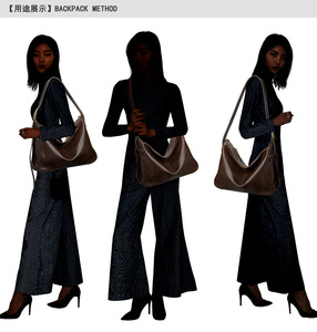 Nouveaux sacs à bandoulière de créateurs de mode, sacs à main en cuir véritable de haute qualité, sacs messager décontractés, sacs à main et pochettes pour femmes - Product Image 3