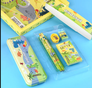 Juego de Papelería de Papel y Plástico con Personajes de Dibujos Animados, Personalizado, al por Mayor, para Estudiantes, Oficina, Uso Escolar, Multifuncional - Product Image 2