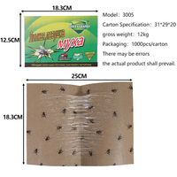Piège à mouches à fruits en plastique collant, personnalisable en différentes tailles, à prix abordable, pour insectes et autres nuisibles