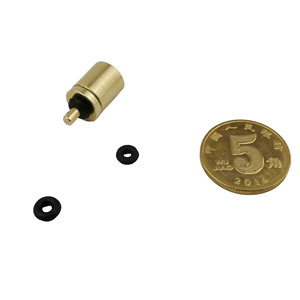 Válvula de Inflado para Exteriores de 17x8mm, Mini Válvula de Aire de Latón con Sello de Goma para Equipo de Camping - Product Image 3