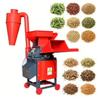 Broyeur à herbe efficace, nouveau type de broyeur d'herbe pour l'élevage, broyeur à herbe à double usage sec et humide