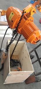 380V 1 Ton VOHOBOO CE Bersertifikat Electric Chain Hoist Kondisi Baru Bahan Baja Tinggi Angkat 3-9m Motor 1.5kW untuk Pengangkatan - Product Image 6