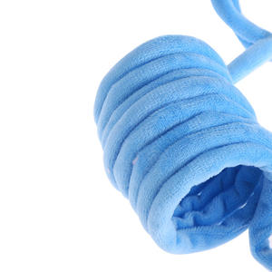 Superventas lindo conejo Bola de piel interactivo primavera gato juguetes de peluche puerta colgante montado en la pared gato voz juguete con campanas - Product Image 4