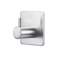 Newyues Hoge Kwaliteit 4 Pack Muur Haken Hanger Badkamer Kantoor Keuken Home Stok 304 Rvs Lijm Haken