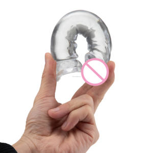 <span class=keywords><strong>Hot</strong></span> Koop Meisjes Seksspeeltjes Realistische Grote Lul Enorme Transparante Dikke Dildo Anale - Product Image 4