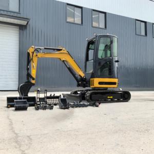 Mini escavatore elettrico con cabina di Kubota da 1.7 tonnellate approvato da CE & EPA con secchio spedizione globale gratuita