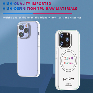 เคสโทรศัพท์มือถือ PINJUN 2MM กันกระแทก แบบด้าน โปร่งแสง รุ่น Prism Clear TPU สำหรับ 16 <span class=keywords><strong>Pro</strong></span> <span class=keywords><strong>Max</strong></span> ดีไซน์เรียบง่าย ทันส<span class=keywords><strong>ม</strong></span>ัย - Product Image 6