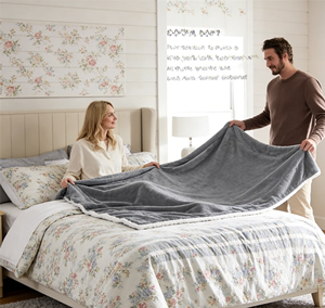 Plaid en polaire Sherpa personnalisable en usine 50x60 pouces, épais et douillet, pour canapé, Noël et hiver, vente en gros - Product Image 3