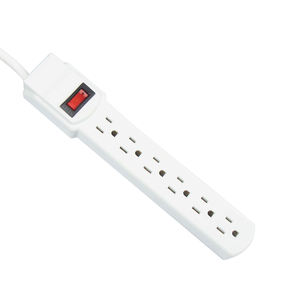 Linsheng 800J EUA Nema 5-15P Cobre 6-Outlet Power Strip com Soquete de Extensão para Uso Doméstico - Product Image 4