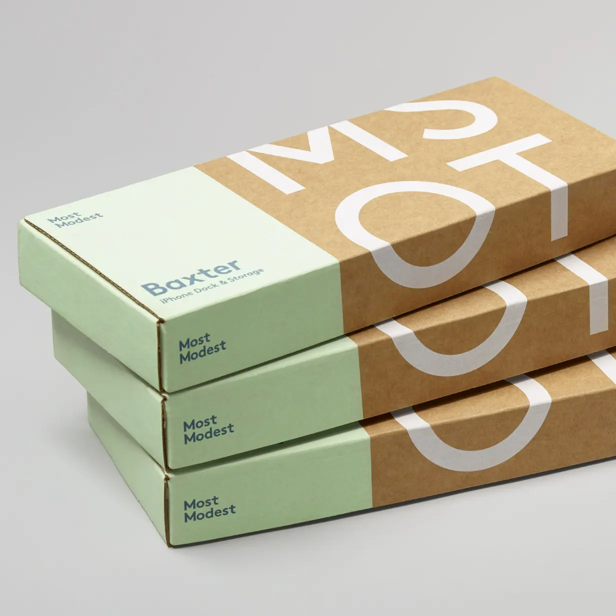 Custom Printing Printed Folding Cartons Paper Packaging Box for Food Cookie Snack Simple Paper Packaging Box