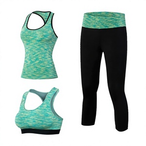 2026 New Best Tan Breathable 100% Cotton Activewear Crop Top for Women Trending Yoga and Gym Spring Fitness Set - Product Image 1