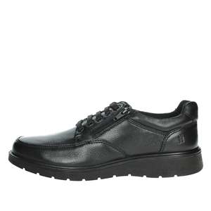 Chaussures habillées à lacets pour homme Novaflex en cuir noir Oxford pour occasions formelles - Product Image 1