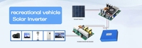 Controlador de Carga KHT 20A MPPT Potencia Nominal 300W/600W/1200W Sistema Inversor de Energía Solar Controlador de Carga Solar