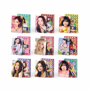 30Pcs/Set Kpop TWICE ENEMY Album Holographic Cards Nayeon Momo Tzuyu Sana Mina Personal Photocard Ins Postcard Fans Collection