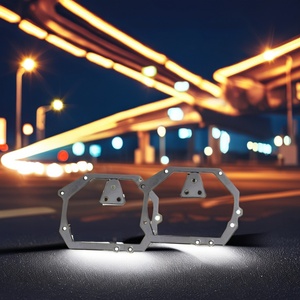 Support de fixation pour module adaptateur de cadre de phare Sanvi, compatible avec d'autres accessoires de phare pour Volkswagen Touareg 2019-2021, faisceau de route - Product Image 3