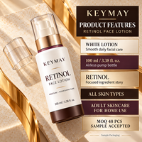 Lotion pour le visage au rétinol, anti-âge, raffermissante, hydratante, nourrissante, soin de la peau pour tous les types de peau, pompe, étiquette privée, OEM, ODM