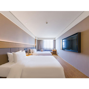 Tùy biến khách sạn đồ nội thất phòng ngủ bộ hiện đại tùy chỉnh làm bằng gỗ Panel MDF ván ép khách sạn đồ nội thất phòng ngủ - Product Image 4