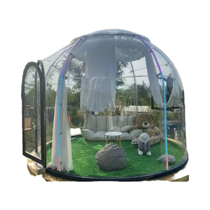 Maison dôme préfabriquée personnalisée moderne Chambre étoile rotative intelligente Feuille de polycarbonate pour hôtel restaurant Occupation/<span class=keywords><strong>vacance</strong></span> - Product Image 1