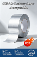 Ruban adhésif en aluminium et butyl, auto-adhésif, imperméable, pour la réparation des fuites de toitures en acier coloré