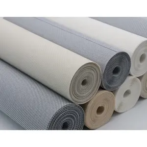 China Manufacture Office Window Curtain Blackout Light Transmittance 3%Fabric Roller Blind Pvc Sunscreen Shade