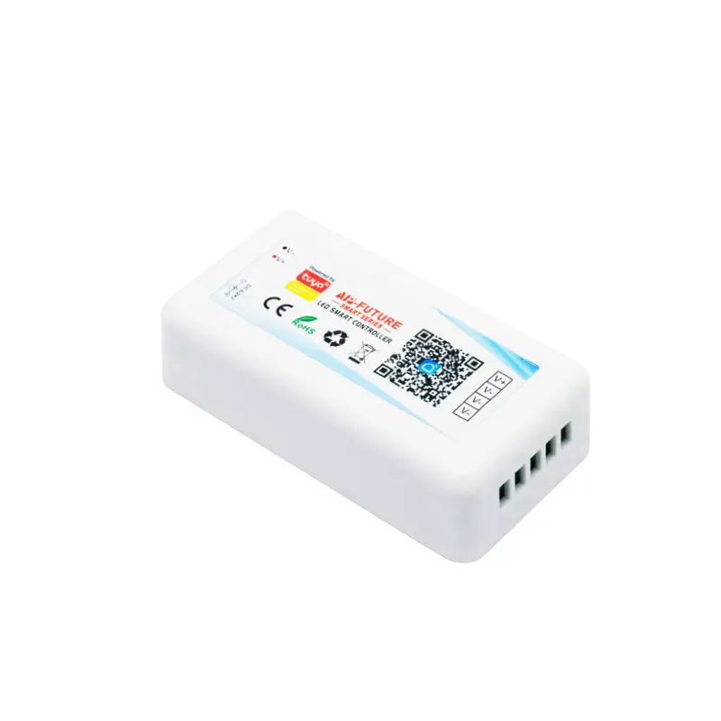 Controle de voz com LED WIFI para Smart Life App, controle remoto com toque, 505V-24V, 3528 COB RGB RGBW RGBCW, faixa de luz LED dimmer