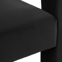 Fauteuil d'appoint moderne géométrique en bouclette, avec pieds épais et rembourrage, fauteuil barillet robuste, chaise de salle à manger, pour appartement et salle de bain