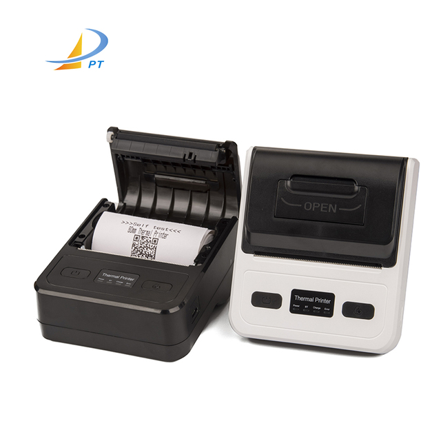BT-801 Mini Portable Thermal Printer with High Speed clear and Low Noise Suitable for All Kinds of Printing