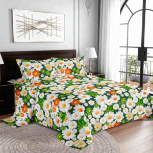 Ensemble de <span class=keywords><strong>draps</strong></span> <span class=keywords><strong>plats</strong></span>, 4 pièces, <span class=keywords><strong>draps</strong></span> <span class=keywords><strong>plats</strong></span> King Size + taies d'oreiller, doux et respirant - Product Image 1