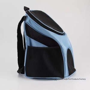 Elegante PC Material <span class=keywords><strong>gato</strong></span> perro bolso de hombro cierre de cremallera de moda tela Oxford mochila portátil transpirable con patrón sólido - Product Image 4