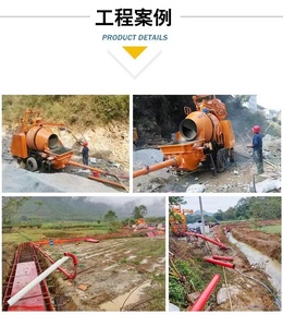 ปั๊มผสมและลำเลียงปูนละเอียดแบบแกนคู่แนวนอนสำหรับงานโครงสร้างรองรับ - Product Image 5