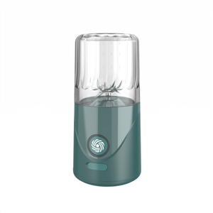Vaso exprimidor portátil recargable tipo C de 260 ml, 6 cuchillas para triturar hielo, batidos de frutas, viajes, oficina, hogar, sin BPA - Product Image 5
