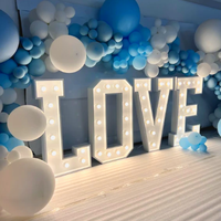 Grand Marry Me Light Up Décorations Personnalisées Grandes Lettres Chapiteau Lettres 4 pieds 3 pieds Lumière LED