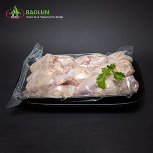 공장 도매 닭 날개 냉동 가방 투명 열 씰 비닐 봉투 냉동 식품 가방