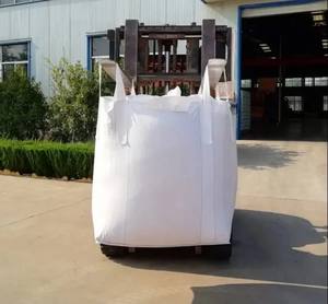 Sac FIBC en PP vierge 1-2 tonnes - Résistant à l'usure 4 boucles pour les besoins industriels et géotextiles - Product Image 1