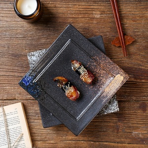 Plato Cuadrado de Cerámica Estilo Japonés 2026, Plato de Porcelana para el Hogar, Sushi, Comida Comercial, Barbacoa, Apto para Microondas - Product Image 3