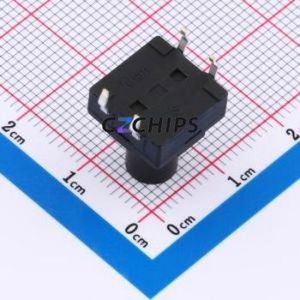 TSW12111-140B511BA Tactile <b>Switch</b> Through hole-4P,11.7x11.5mm <b>Switch</b> Single Pole Single Throw Round Button 2.8N 11.7mm - Product Image 2