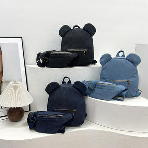 Mochila Escolar Personalizada para Estudiantes, Mochila de Viaje Personalizada para Parejas, Diseño de Mochila, Conjunto de Riñonera - Product Image 2