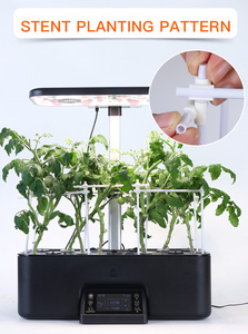 Système hydroponique de bureau intelligent, 17 pots, jardin d'intérieur avec écran tactile LCD, pompe à faible bruit - Product Image 5