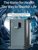 Purificateur d'eau de bureau à hydrogène pour la cuisine à domicile eau froide et chaude, filtre à eau de 200 gallons, distributeurs d'eau autoportants