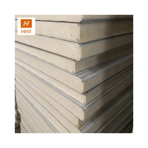 HHTP0004 Venta caliente 35-200mm de alta densidad de espuma de poliuretano pur <span class=keywords><strong>pir</strong></span> sándwich frío en la habitación el panel de <span class=keywords><strong>aislamiento</strong></span> de <span class=keywords><strong>precio</strong></span> con ce - Product Image 3