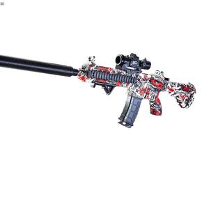 Juguete <span class=keywords><strong>de</strong></span> <span class=keywords><strong>Rifle</strong></span> <span class=keywords><strong>de</strong></span> Tiro al Aire Libre, Pistola <span class=keywords><strong>de</strong></span> Plástico M416, Pistola <span class=keywords><strong>de</strong></span> <span class=keywords><strong>Perdigones</strong></span> para Niños, Pistola <span class=keywords><strong>de</strong></span> Juguete <span class=keywords><strong>de</strong></span> Disparo Continuo a Batería para Niños M416 - Product Image 1