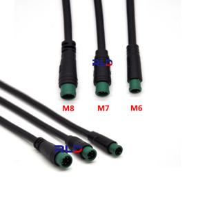 Round Small 4 Pin Connector Types IP65 Waterproof e.bike Electric Connectors - Product Image 6