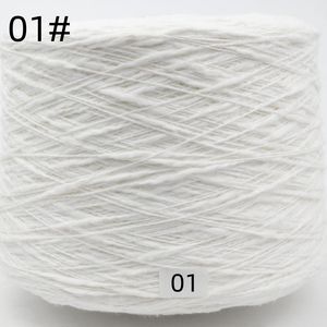 500G 1250M 1/2.5NM Salchicha Chubby Belly 100% hilo hilado de algodón tejido a mano teñido hilo de fantasía Big Belly - Product Image 4