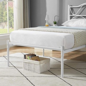 Modern Design <strong>Smart</strong> <strong>Furniture</strong> Folding Metal Bed Frame Easy Assembled Space Saving for Bedroom Hotel Villa with Storage Features - Product Image 6
