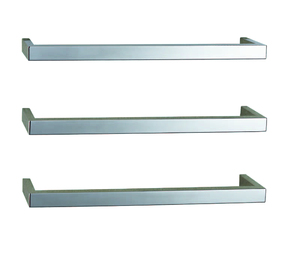 <span class=keywords><strong>Scaldasalviette</strong></span> elettrico riscaldato in acciaio inossidabile per bagno <span class=keywords><strong>nero</strong></span> opaco portasciugamani a parete - Product Image 2