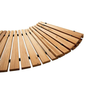 Camino de jardín de madera antideslizante con espaciador de goma resistente al envejecimiento - Product Image 4