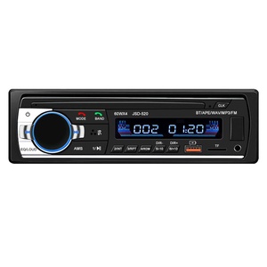 Otomatik elektronik JSD520 12V otomobil ayrılabilir panel In-dash sabit panel araba radyo çalar BT araba mp3 çalar - Product Image 1